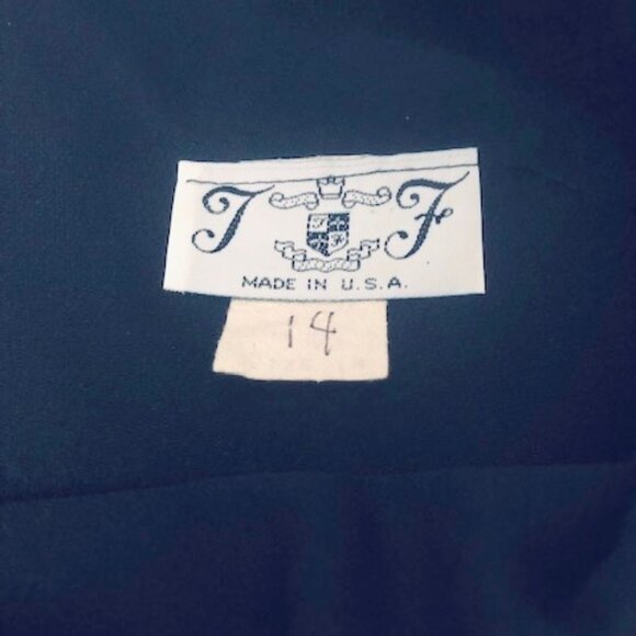 Silver Metallic Black Sheath Dress 14 - Picture 7 of 7